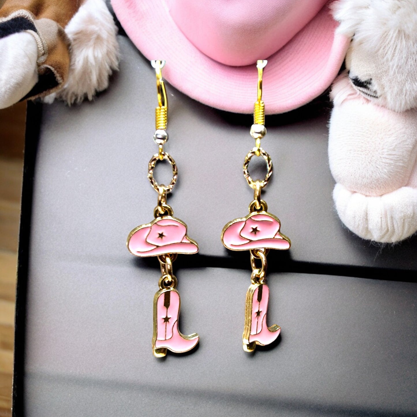 Touch of Charm Cowgirl Earrings