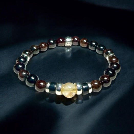 Garnet and Citrine