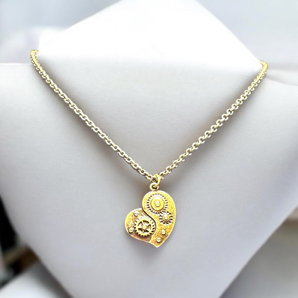 Steampunk Heart Pendant