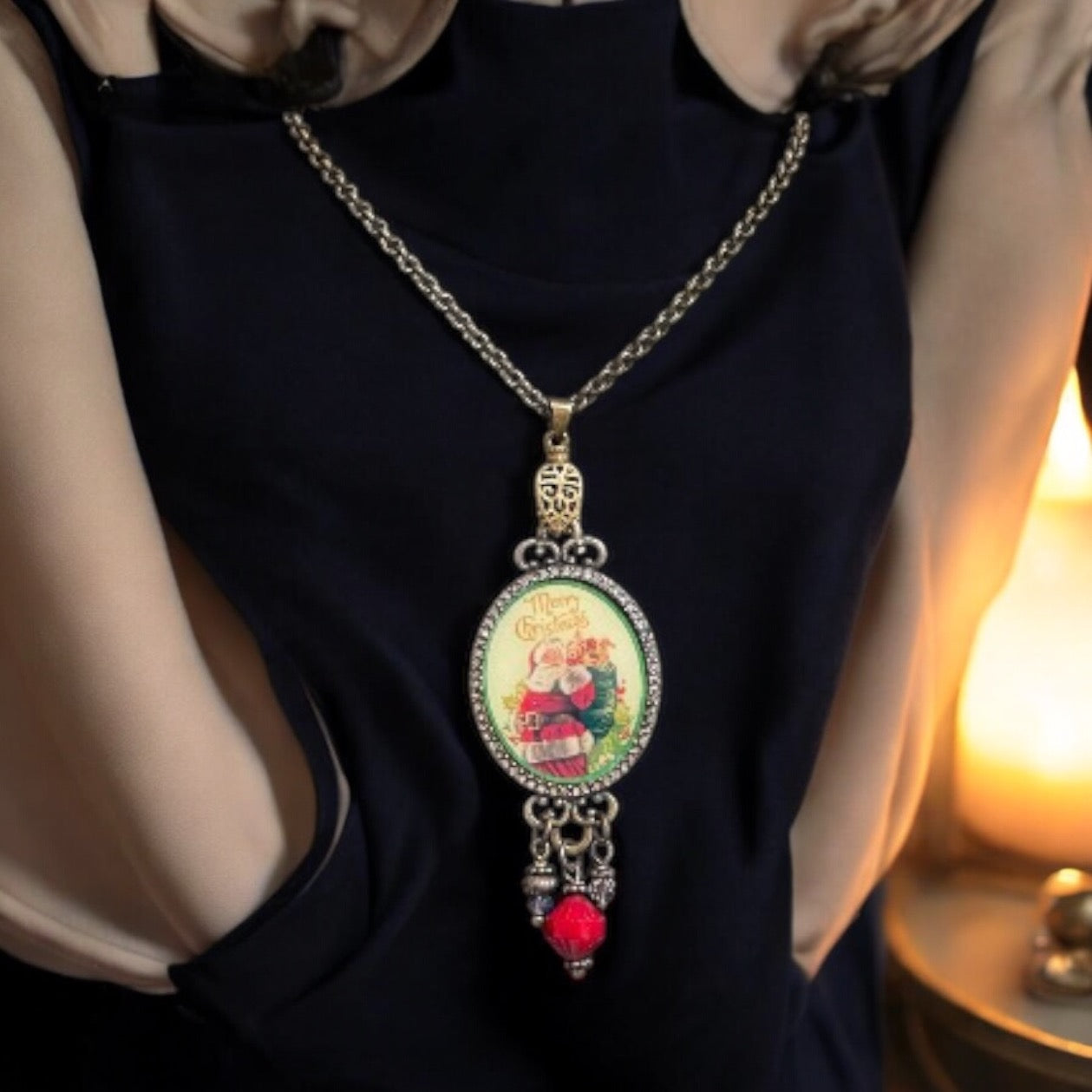 Ornate Holiday Necklace
