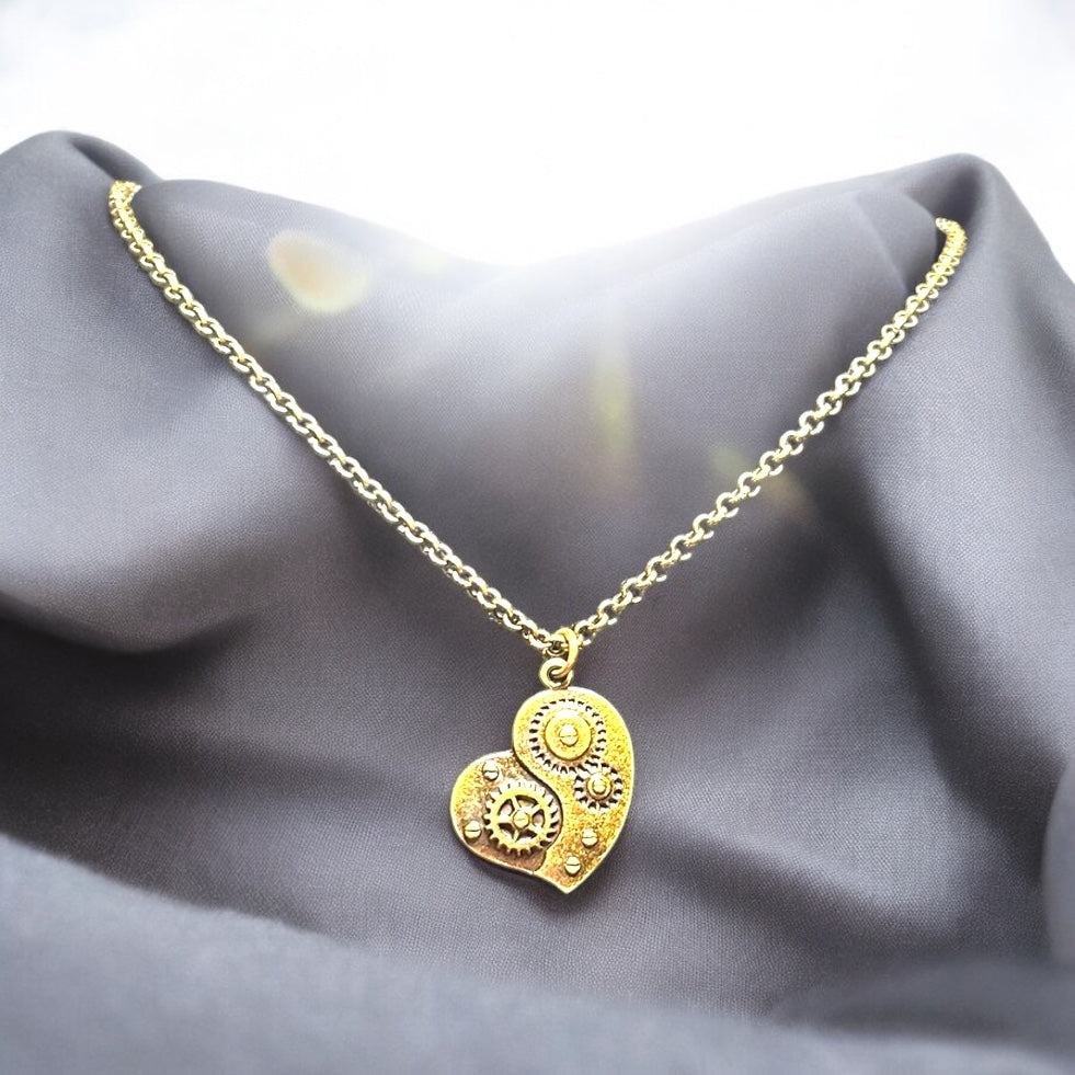 Steampunk Heart Pendant