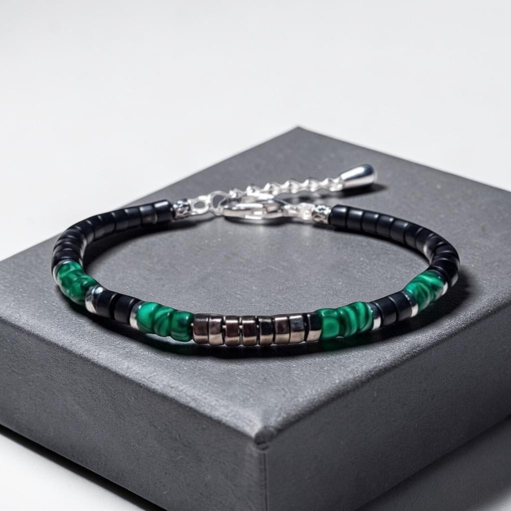 Contemporary Men’s Industrial Malachite