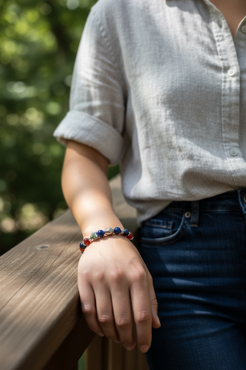 Football Themed Bracelet
